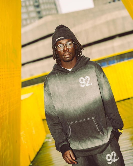 RTG TRACKSUIT Washed Black - NEVER GONE CLOTHING